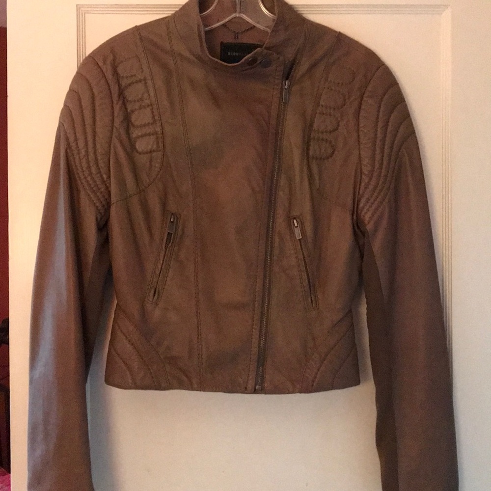 Leather jacket